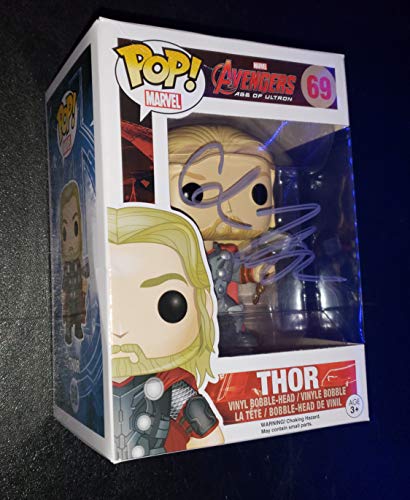 2 CHRIS+HEMSWORTH+Autographed+Signed+Avengers