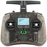Radiomaster Pocket Hall Gimbal Transmitter Remote Control (ELRS-Charcoal) | Portable Lightweight Built In LED Light Foldable Antenna Mode 2