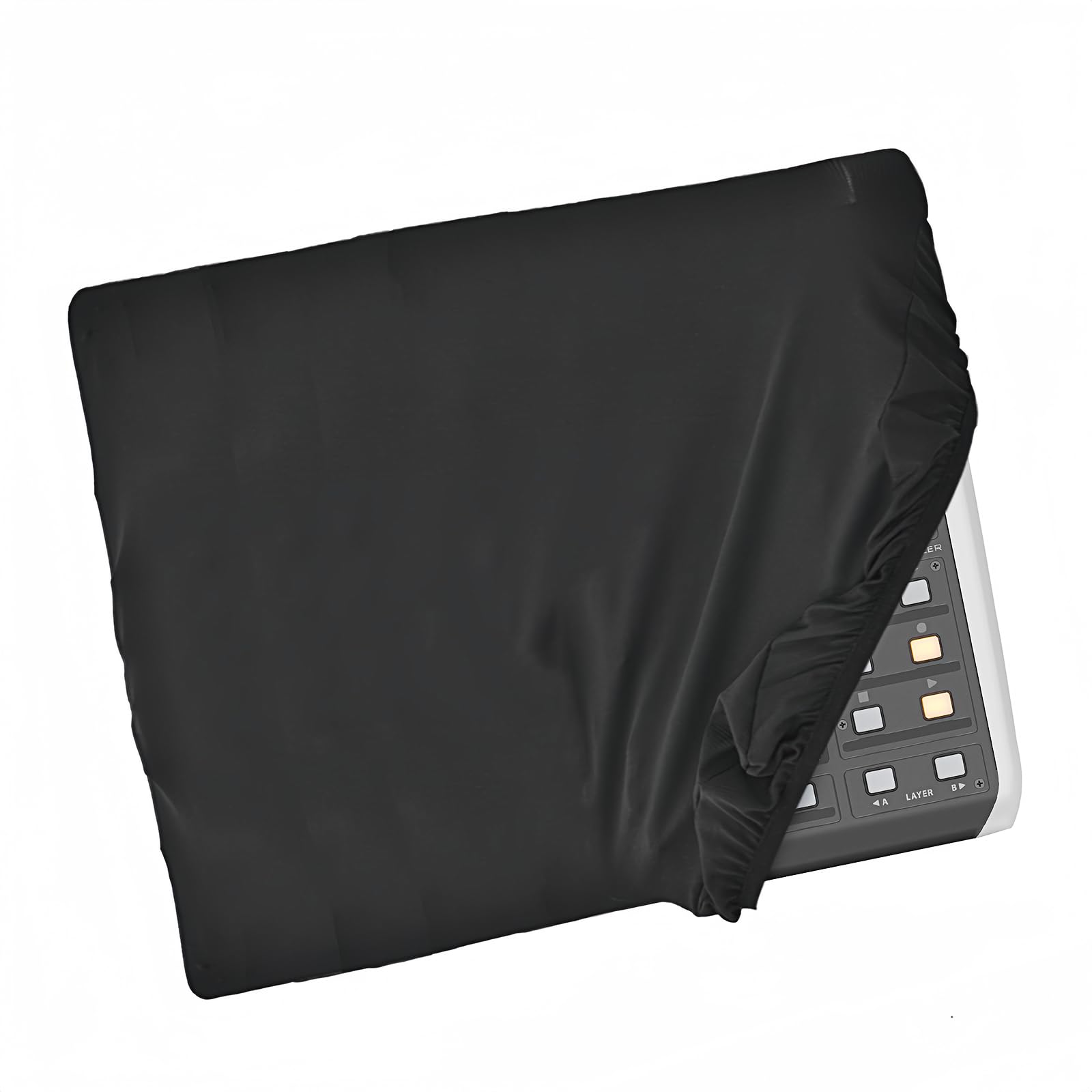 Musiin Ultimate Home Studio Mixer Cover,Compatible with Behringer X-TOUCH COMPACT,Tascam Mixcast 4, Stretchable Chinlon Fabric, Helps Keep Dust and Pet Hair Away