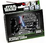 Star Wars Weapons & Battles Illustrated Double Deck Playing Cards in Tin with 5 Bonus Dice