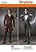 Simplicity Men's Steampunk and Skeleton Cosplay and Halloween Costume Sewing Pattern, Sizes 38-44