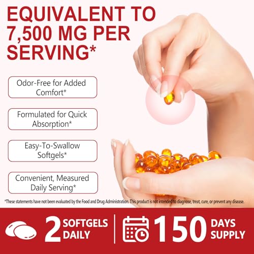 Aged Garlic Extract Softgels | Odorless Garlic, 15:1 Extract & Low-Temp 2-Year Aging for Heart/Circulation Health/Immune Support, Rich in Antioxidant, Swallow It Whole, Gentle & Natural|300Pcs