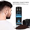 Hair Building Fibers, Hair Powder Spray, Hair Loss Concealer Fiber,Hair Fibers for Men and Women (Dark brown)
