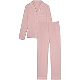 Tommy John Women's Long Sleeve Sleep Top and Pant Set