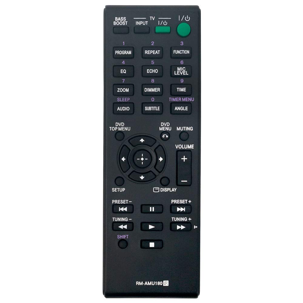 VINABTY RM-AMU180 Remote Control Replacement Fit for SONY Audio System CMT-DX400A CMT-DSX400 DMT-DX400
