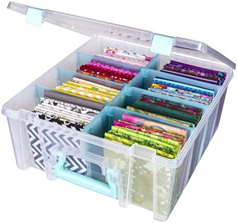 ArtBin Artwork Storage Field, Clear & Aqua