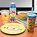Zak Designs DESA-M730 Despicable Me 16 oz. Insulated Tumbler with Straw, Minions, 16-Ounce, Multicolor