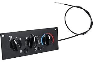 BUSIDN 599-5511 A/C Climate Control Module Panel - Replacement for Kenworth W900 T800 T600A C500 T300 2002-2006