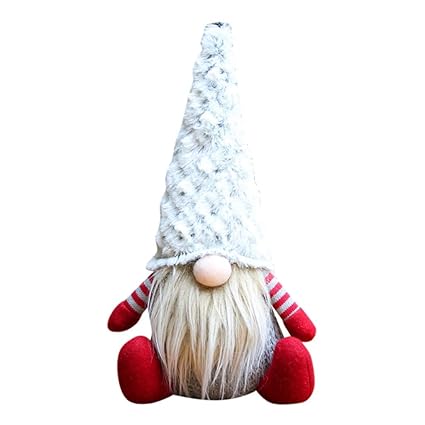 bambole di stoffa natalizie