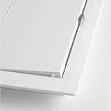 Awenta 100 x 100 mm Plastic Access Panel White Paintable Surface view 3