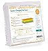 Changing Pad Liners [3 Pack] - Waterproof, Ultra-Soft, Made of Cozy Bamboo Fabric - 4 Thick Layers - Washer/Dryer Friendly - Large 14