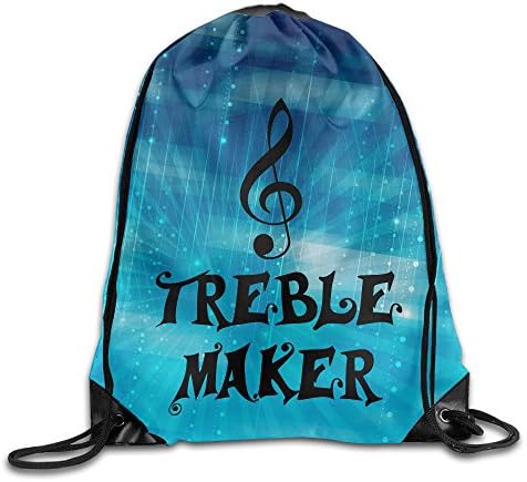 Treble Maker Cool Drawstring Travel Sports Backpack
