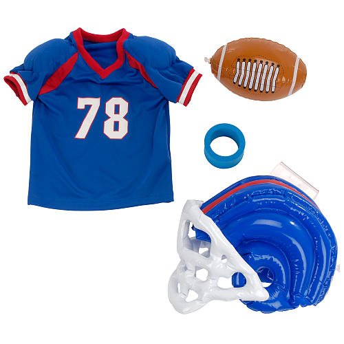Imaginarium Football Player DressUp Set Blue, Red And White on