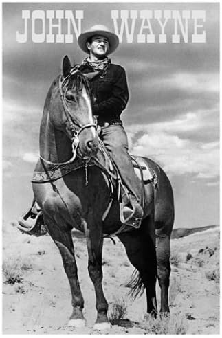 Amazon Com John Wayne Cowboy American Hero Huge Laminated Poster Posters Prints