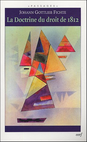 La  doctrine du droit de 1812