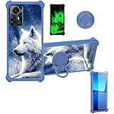 jioeuinly Case for ZTE Blade V41 Smart Case