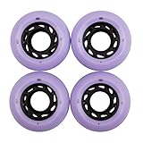 WELCOME Skateboard Wheels ORBS GHOST LITES HOLLOW CORE LAVENDER/BLACK 56MM 102A