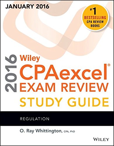 Download Wiley CPAexcel Exam Review 2016 Study Guide January: Regulation (Wiley Cpaexcel Exam Review Regulation)