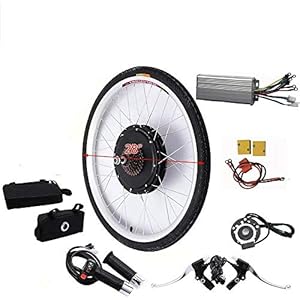 OUKANING 28 inch 36 V E-bike achterwiel conversie kit e-bike ombouwset elektrische fiets set 250 W borstelloze motor…
