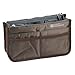 Premium Purse Organizer - Perfect Handbag Organizer Insert to Keep Your Personal Essentials Organized & Accessible - 13 Pockets - Study - Durable - Stylish (M-Brown)