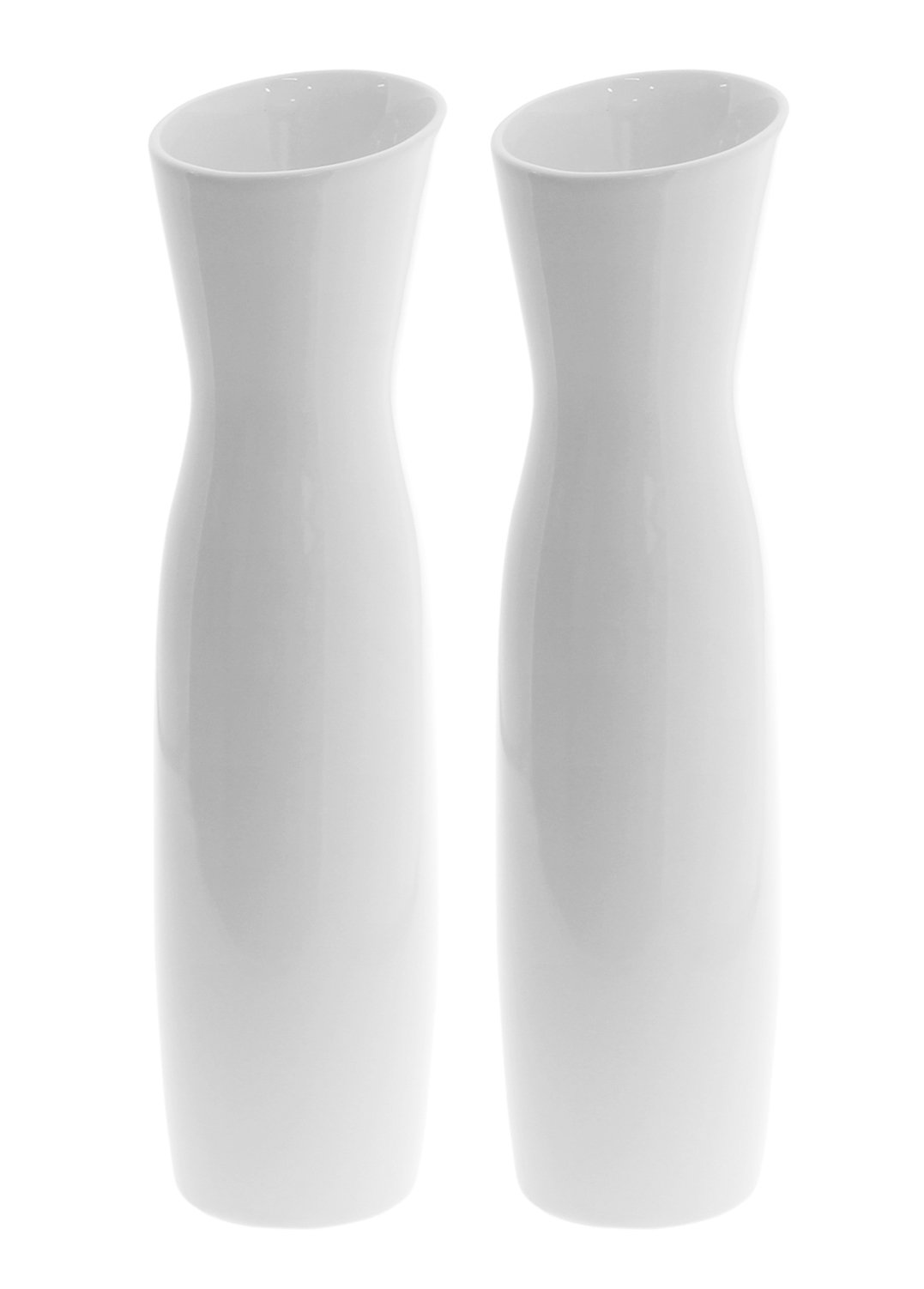 JustNile 11.8 “ Tall Modern Elegant Looking Decorative Vases Ideal For