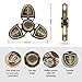 Buylen For Crusader Tri-Spinner Fidget Kirsite EDC ADHD Focus Toy With Longer Rotation and Super Stable, High Speed Small Bearing Anxiety Relief Toys