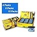 IKEDA Odor Eliminator Scents organic block Natural Air Freshener Eliminates Odor in Cars Bathrooms Boats RVs Room Kitchen and Pet Areas - SEA BREEZE ( Pack of 4 )