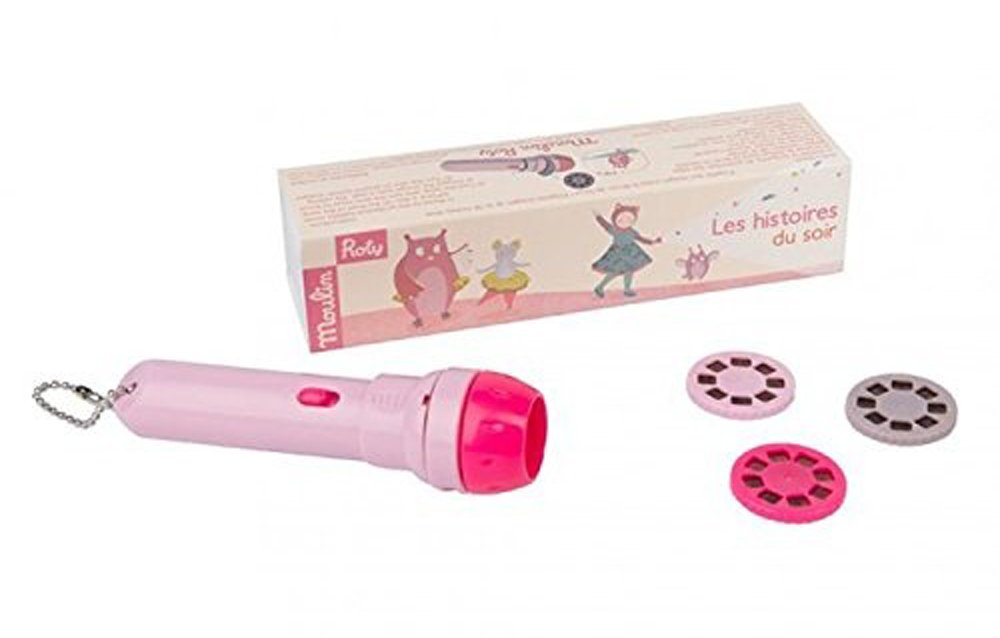 Buy Moulin Roty Kids Story Flashlight / Storybook Torch “Mademoiselle et Ribambelle” Online