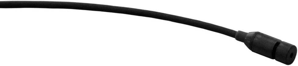Point Source Audio CO-8WL-XLEw-BL | Omnidirectional Condenser Lavalier Microphone 2.5mm Waterproof Mini Connector for Lectrosonics Black