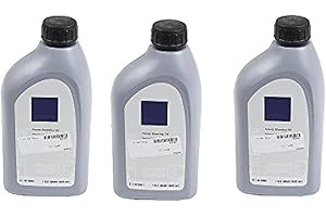MERCEDES-BENZ Genuine Mercedes Power Steering Fluid Set (x3) OEM Q1460001
