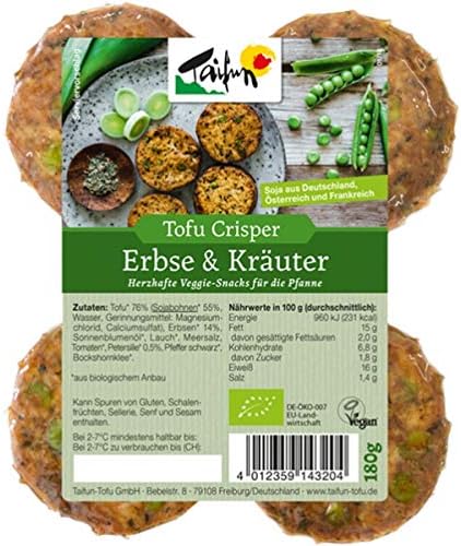 Taifun Mini Hamb. Tofu Peisant.Herbas Taifun 1 Unit 200 g