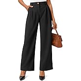 AUTOMET Womens Wide Leg Dress Pants Business Casual Work Outfits