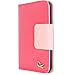 HILDA Phone Case for Galaxy S6 Edge,Wallet Case,PU Leather Case,Credit Card Holder,Flip Cover Case[Rose]