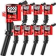 Bravex Super High Energy Ignition Coils for Ford F-150 F-250 F-350 4.6L 5.4L V8 DG508 DG457 DG472 DG491 Crown Victoria Expedition Mustang Lincoln Mercury Set of 8 (15% More Energy)