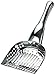 RSVP International Endurance Collection Stainless Steel Kitty Litter Scoop, 4.75x2.5x11.25