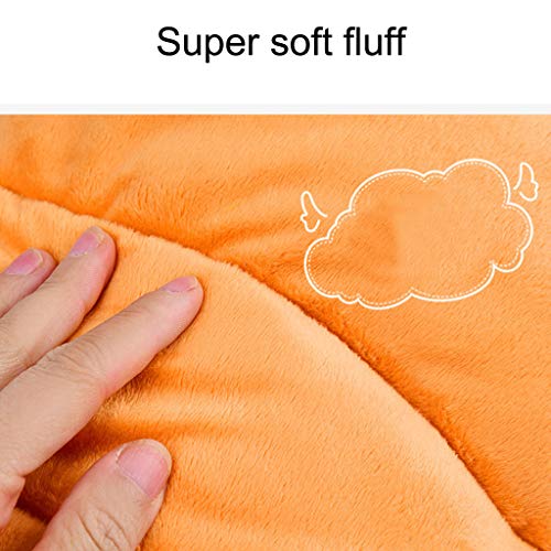 Shan-S Electric Heated Warm Foot Treasure, Super Soft Plush Velvet USB Graphene Electric Heated Slippers Electronic Keep Foot Heating Warm Shoes/Cushion for Cold Winter Office Gifts