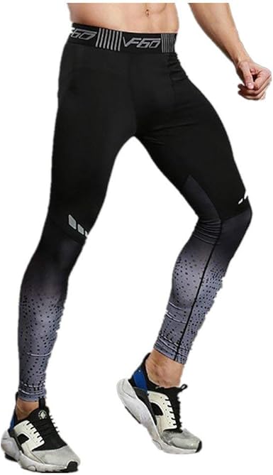 Leggings de Hombre Pantalones de Fitness de Alta Elasticidad de ...