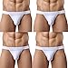 Summer Code Men's Briefs 4 Pack Soft Bulge Bikini Sexy Underwear