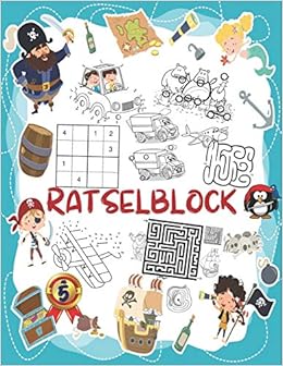 Ratselblock Cooler Ratselspass Fur Kinder Ab 5 Finde Den Fehler Labyrinthe Sudoku Punkt Zu Punkt Und Farbung German Edition Education Pixa Amazon Com Books