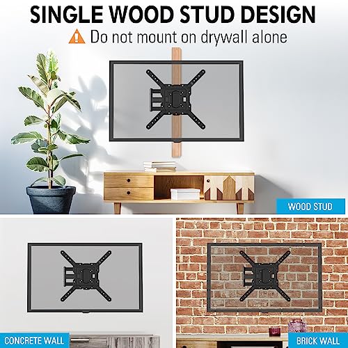 MOUNTUP TV Wall Mounts TV Bracket for Most 2660 Inches TVs, Full