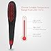 Bestidy Ionic Hair Straightening Brush Hair Care, 30 Seconds fast hot , Adjustable Temperature, Auto Lock, 30-min Timer, Anti-Scald (450℉/230℃) (Rose)