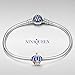 NINAQUEEN Crown Charms fits Charms Bracelets Sterling Silver Bead Charm Birthday Valentines Mothers Day Christmas Gifts for Women Her Mom Wife Mother Girls Graduation Blue