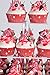 YestBuy 4 Tier Acrylic Cupcake Stand with BASE, Premium Cupcake Holder, Acrylic Cupcake Tower Display Cady Bar Party Décor – Display for Pastry (4