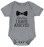 A&J Design Baby Boys' Funny Gentleman Bodysuit