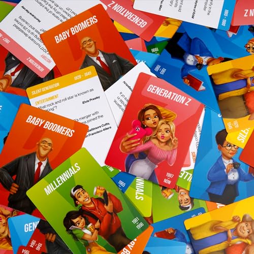 QUOKKA OK Boomer Blue Family Games for Kids and Adults Board Games