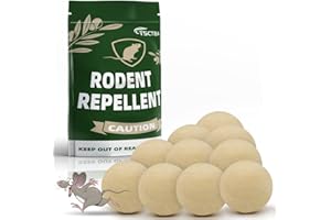 TSCTBA Rodent Repellent, Natural Mouse Repellent, Mice Repellent for House, Rat Repellent, Peppermint Oil to Repel Mice and Rats, Mint Mice Away, Natural Rodent Repellent Indoor and Outdoor-10P