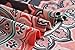 Zattcas Womens Summer Contrast Sleeveless Tank Top Floral Print Maxi Dress Orange Coral XX-Large