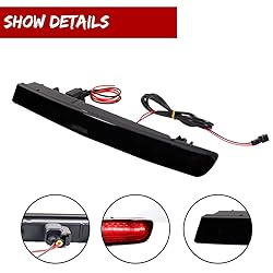 KENRTIR Full LED Smoked Lens Bumper Reflector Rear
