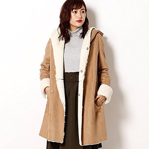 Amazon ロペピクニック Rope Picnic フェイクムートンフーテッドコート コート ジャケット 通販