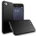 BASSTOP Carbon Fiber Hybrid Rubberized Super-Slim Anti-Slip Grip Full Body Protector Cover Premium Flexible Soft TPU Case for Apple iphone 7, iPhone 8- (Black 4.7